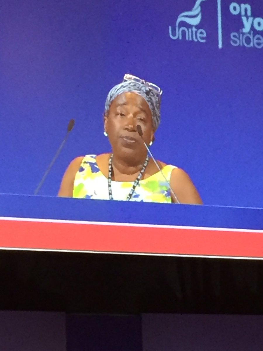 #healthvisitors speaking up for campaigning for services against Tory cuts at #UPC2016