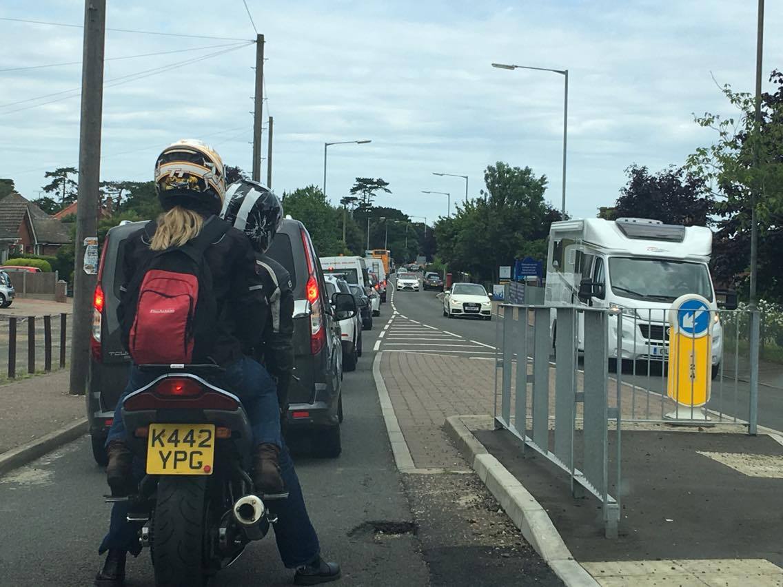 nnrofficial's tweet photo. TRAVEL: Long delays on Norwich Road in #Cromer delays of at least 20 minutes https://t.co/iwLmyIbxsf