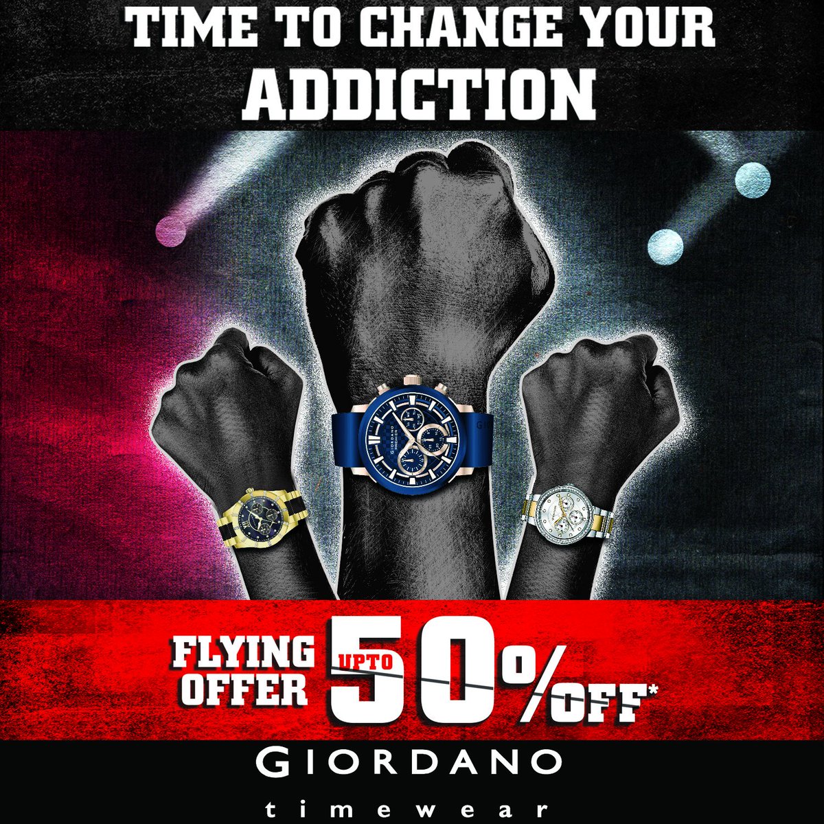 giordanowatch's tweet photo. 2767 series.. Available at all #Lifestyle and #ShopersStop stop near you. Also shop online at #Flipkart. https://t.co/YxpAxeRBtD