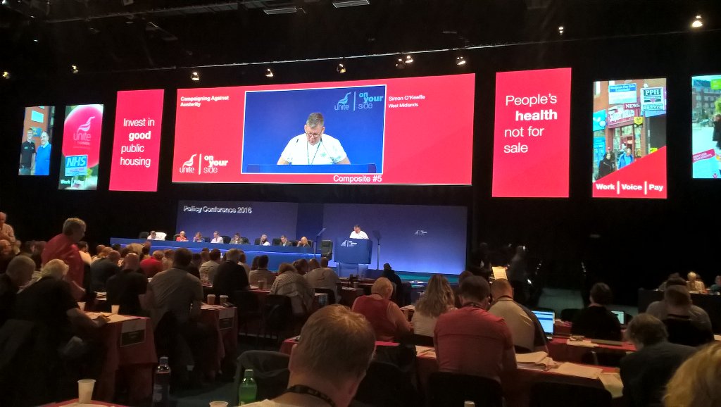 Ian Evans (@brightonbeaker) on Twitter photo He's back for more! Comp 5 (the failure of austerity) @simon_unite at #upc2016 <a href="/UniteHealthNISC/">Unite Health NISC</a> He's back for more! Comp 5 (the failure of austerity) @simon_unite at #upc2016 <a href="/UniteHealthNISC/">Unite Health NISC</a>