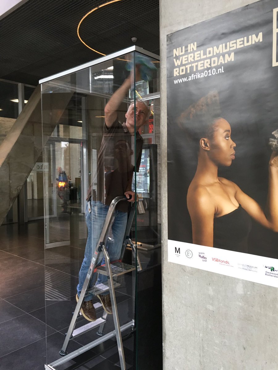 WM_Rotterdam's tweet photo. Wereldmuseum goes @nhowrotterdam...! #AFRIKA010 #Rotterdam #roadtrip #ontour https://t.co/NdPHygKUms
