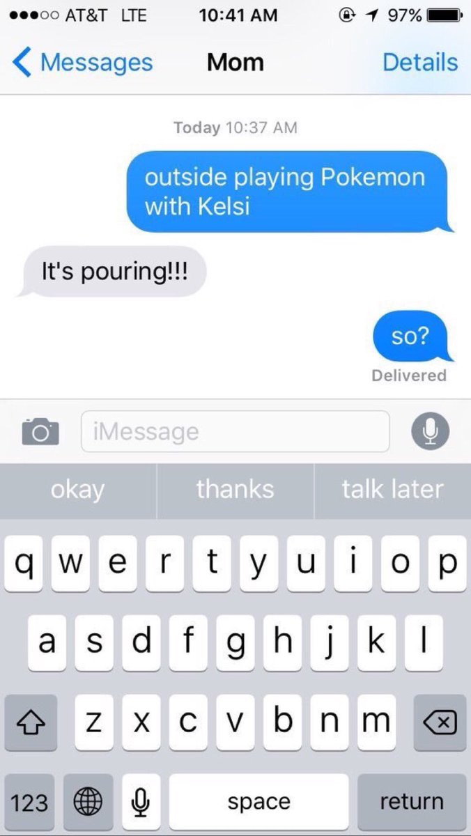 PokemonHumors's tweet photo. #PokemonGo giving parents a whole new reason to worry 😂 https://t.co/KpNcJCLZ4Q