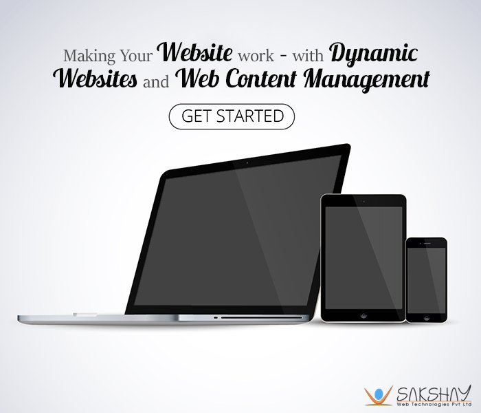SakshayWeb's tweet image. Sakshay offers best #DynamicWebsiteDevelopment and Web Content Management services. bit.ly/29M2f5P