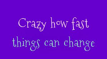 pureom's tweet image. Crazy how fast things can change