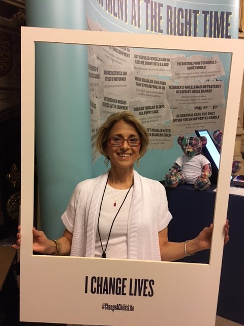 Newlifecharity's tweet image. Gill Branston from @GBAEvents #BREAKINGDOWNBARRIERS for disabled Children - Thanks for your ongoing support. #BDB