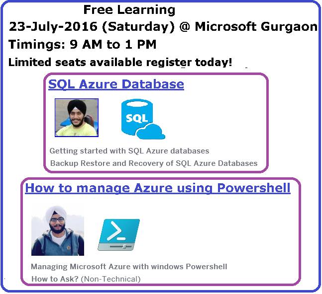 SQLChamp's tweet image. #Free #training #azure #sql #posh #MVPBUZZ eventbrite.com/e/learn-sql-az…