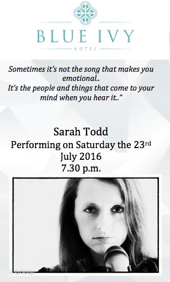 <a href="/BlueIvyHotel/">Blue Ivy Hotel</a> #songs #singer #fun #nightout #Colchester #drinks #dinner