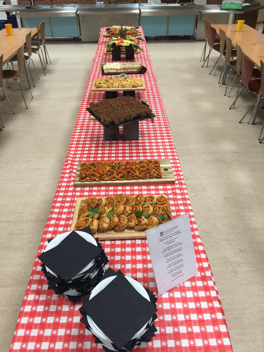 Year 6 leavers buffet @NottsHigh <a href="/n_high_catering/">Nottshighcatering</a> <a href="/kevinfear/">Kevin Fear</a> <a href="/NottsHighIJS/">Notts High IJS</a>