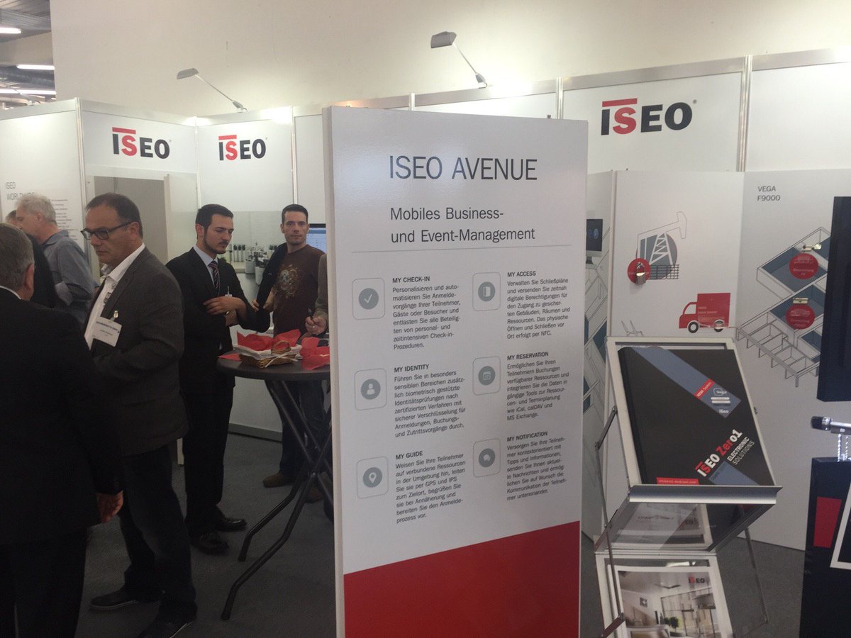 any2anyco's tweet photo. any2any with our partners ISEO showcased 'ISEO Avenue' at Sicherheitsexpo last wk! Great job! #any2any @BlueID_en https://t.co/HqmxWxJdyD