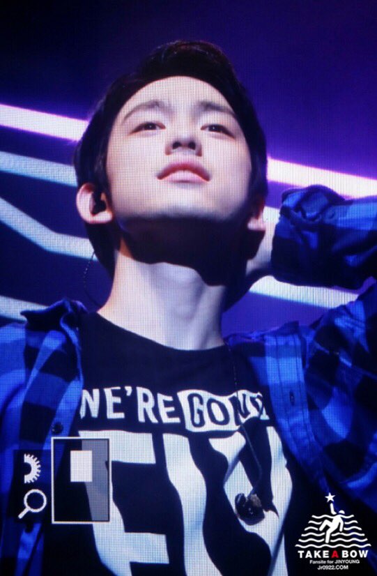 tab940922's tweet image. 160711 #FlyinLA Day2 진영❤️  #GOT7 #Junior #갓세븐 #주니어 #박진영 @jrjyp 🇺🇸 머리넘기기금지😱🚫🚨