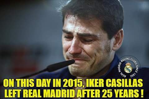 tyabkhan7's tweet photo. On this day 2015 the Legend left Real Madrld CF after 25 years..
#SanIkerForever
#Legend
#sadDay
#HalaMadrid https://t.co/s78oVmksxY