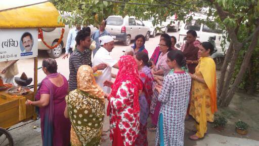 GAUGRASSSEWA's tweet photo. 2nd rikshaw opening by gau grass sewa trust https://t.co/uwmiT0EICm
