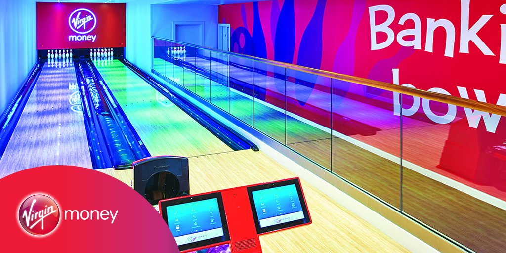 VirginMoney's tweet photo. We know it’s only bank and bowl,  but we like it…Introducing our new Sheffield Lounge https://t.co/atgq42HLue https://t.co/APQQKnWV2I