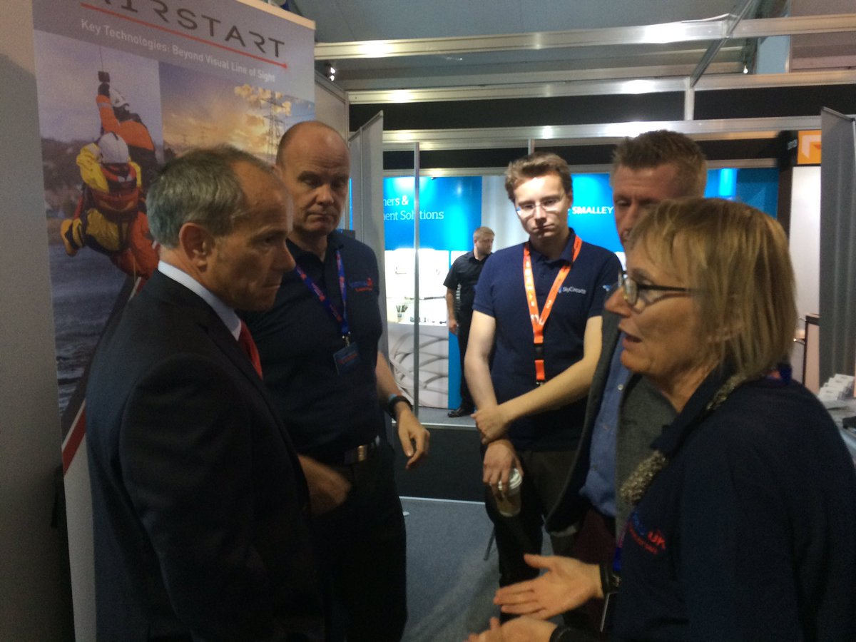 Great engagement with attendees of <a href="/FIAFarnborough/">Farnborough Airshow</a> on the <a href="/ARPASUK/">ARPAS-UK, the UK Drone Association</a> stand! #DreamTeam #flysmartflysafe #drones