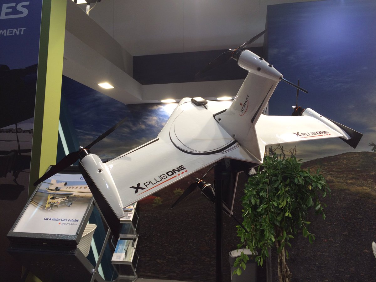 Interesting #drone at the <a href="/FIAFarnborough/">Farnborough Airshow</a> <a href="/ARPASUK/">ARPAS-UK, the UK Drone Association</a>