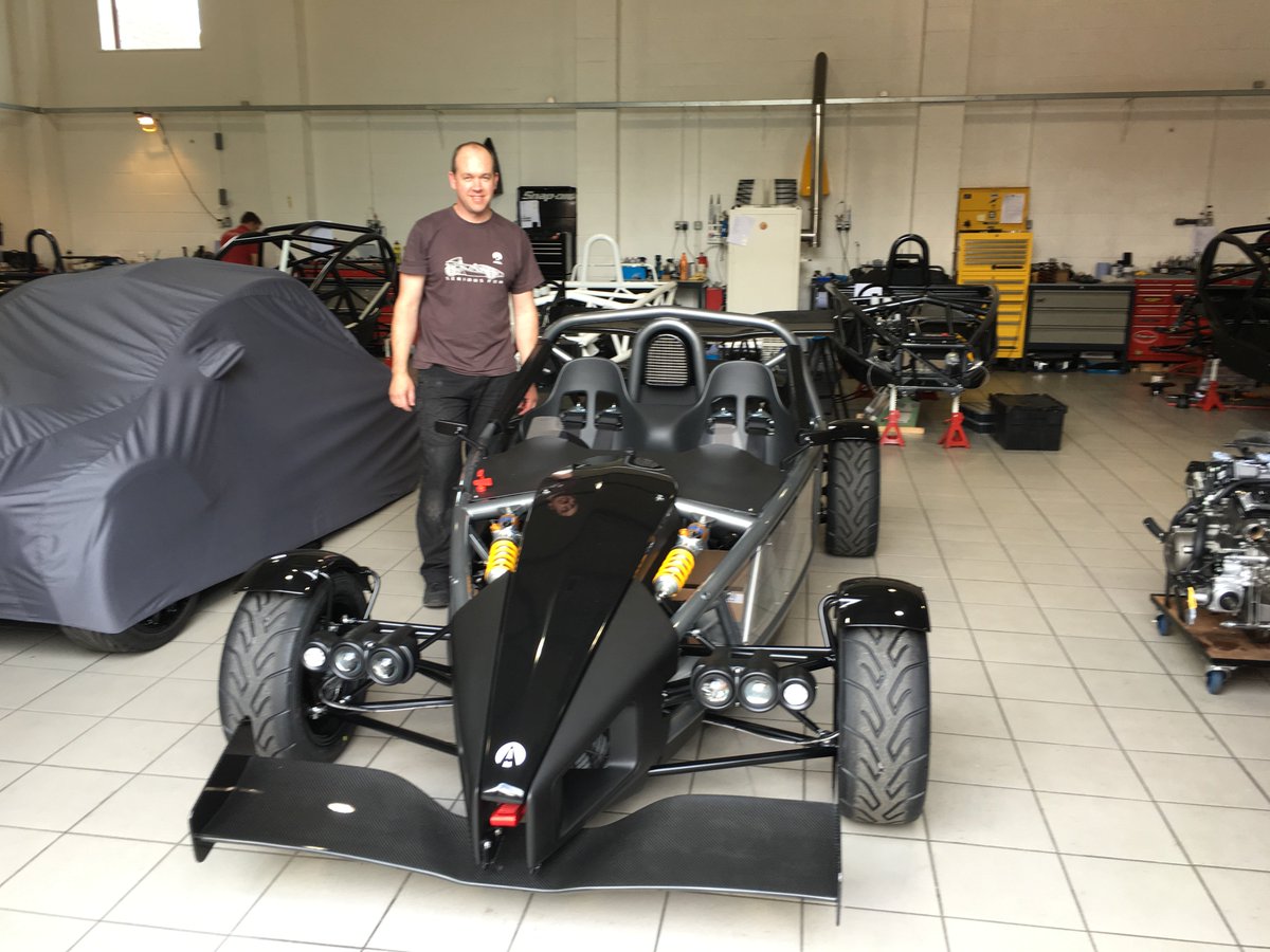 Thanks Tom &amp; team <a href="/ArielMotorCo/">Ariel Motor Company</a> for building the atom. Innovative, brilliant &amp; great fun, just like <a href="/atom_bank/">The Atom Bank fan club</a>