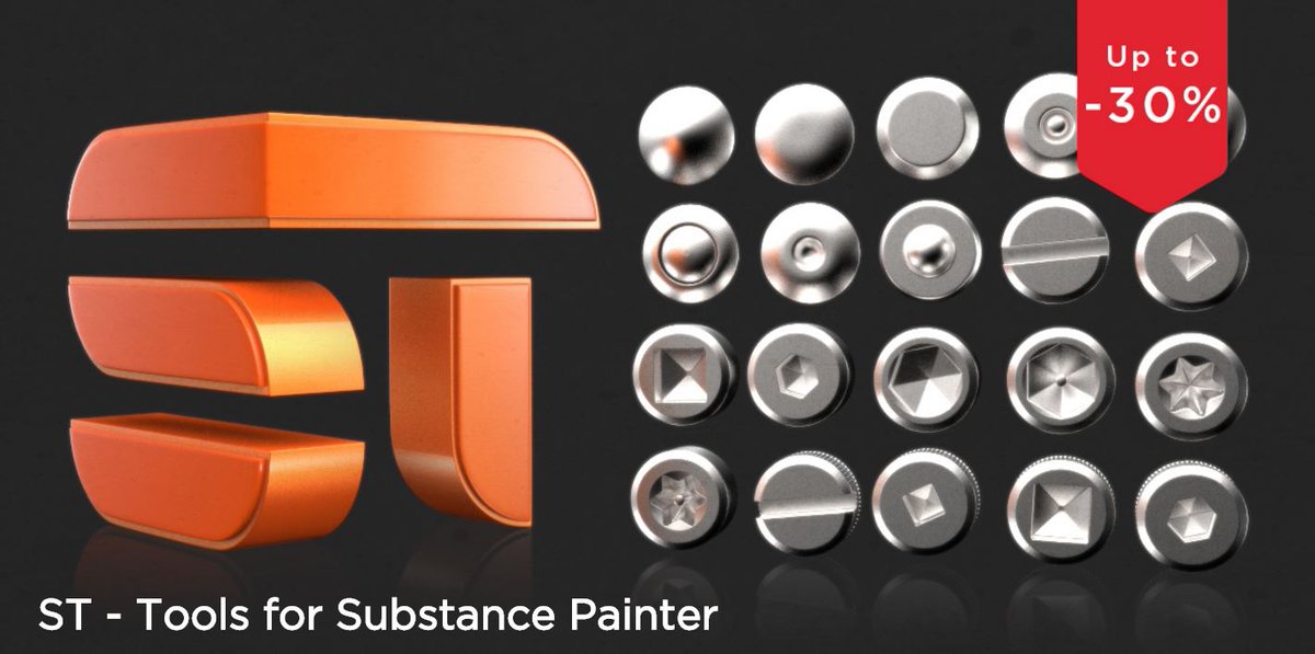 SubstanceTools's tweet image. Up to 30% OFF on our #SubstanceStore through July 22nd! store.allegorithmic.com/shops/7 #gamedev #ThisIsSubstance #gameart
