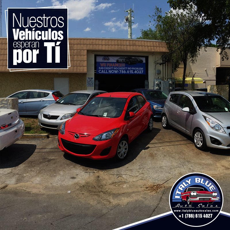 Italyblueas's tweet photo. ¡Escoge el #vehículo de tu preferencia en https://t.co/BzkWoWShDr y #SalRodando de nuestras instalaciones! #Miami https://t.co/f8sTy0GLb9
