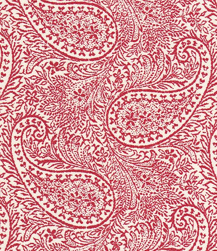 Our gorgeous Nadi #fabric in #raspberry is going to make a very decadent lining for a new bedspread! #interiors