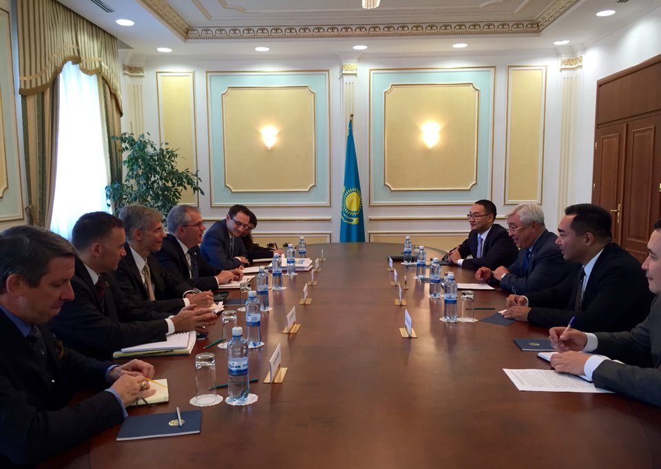 Had a productive meeting w/ MFA Erlan Idrissov about US support for Kazakhstan's economic prosperity.