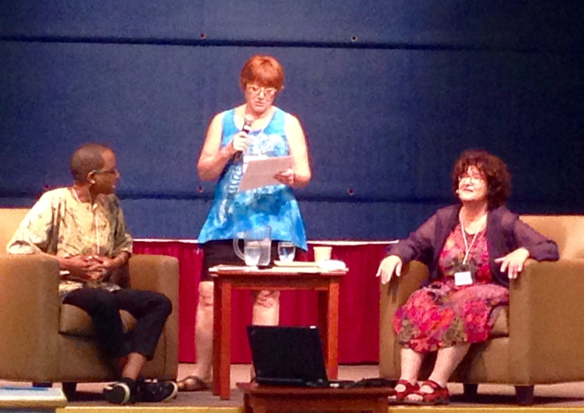 MsLyndaMac's tweet photo. Such a privilege to listen to  @judyrebick and Kiké Roach speak at #CLCONWSS @PSACOntario @melissasmitka https://t.co/mH1kuAKLoL
