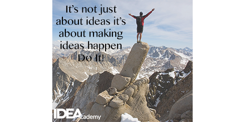Need inspiration for your ideas? Join #IDEAcademy
#ETSU Click for more info and to register
ideacademy.com