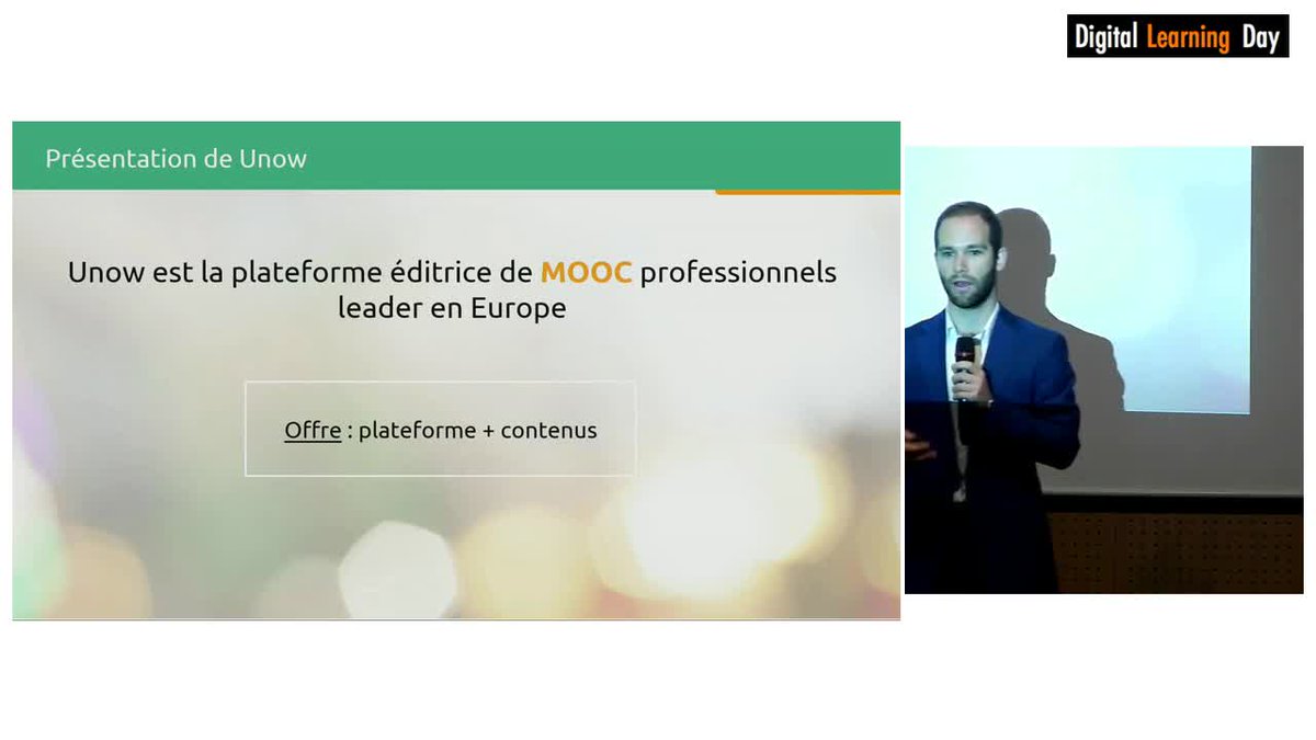 laDLAcademy's tweet photo. [Video] Transformez les compétences de votre entreprise grâce aux #MOOCs #DLDP2016 https://t.co/Dz8BRCwary https://t.co/JbxtvjWEAq