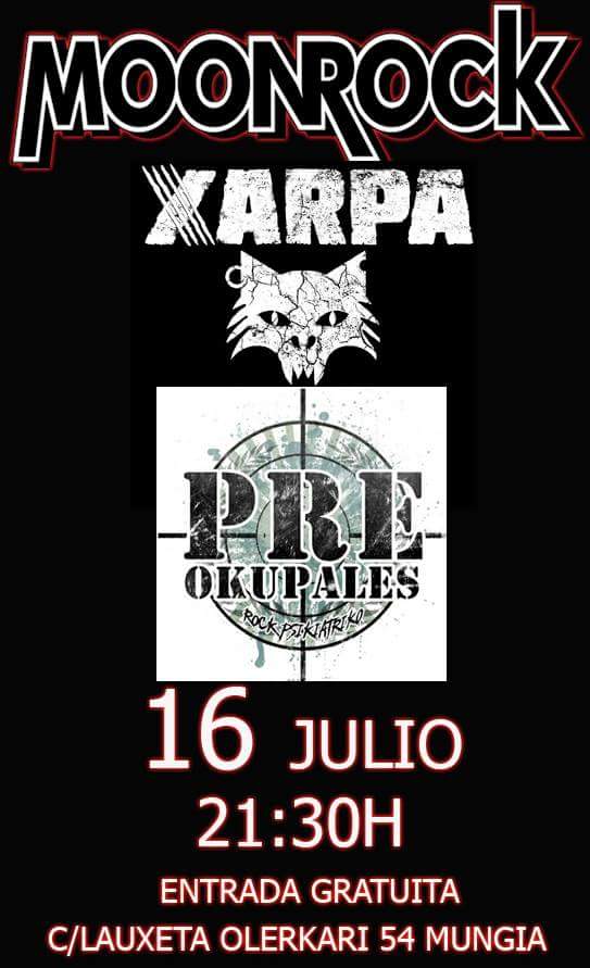 Larunbat honetan, 16, Mungin izango gara       <a href="/preokupales9/">Pre-Okupales</a> lagunekin.
Animatu eta ez galdu!