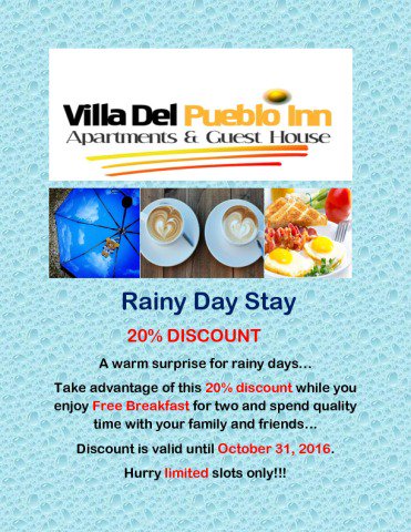 Rainy Day Stay :) #villadelpuebloinn #panglao #bohol #resort