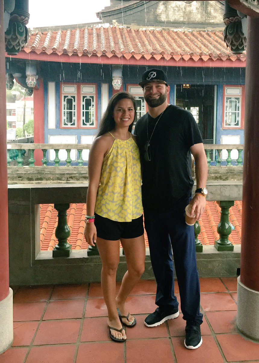christiemcox's tweet photo. @BWOODALL15 wouldnt wanna explore a foreign country, take on a cat5 typhoon, or conquer 91 stories with anyone else😘 https://t.co/MXrtO1fJQu