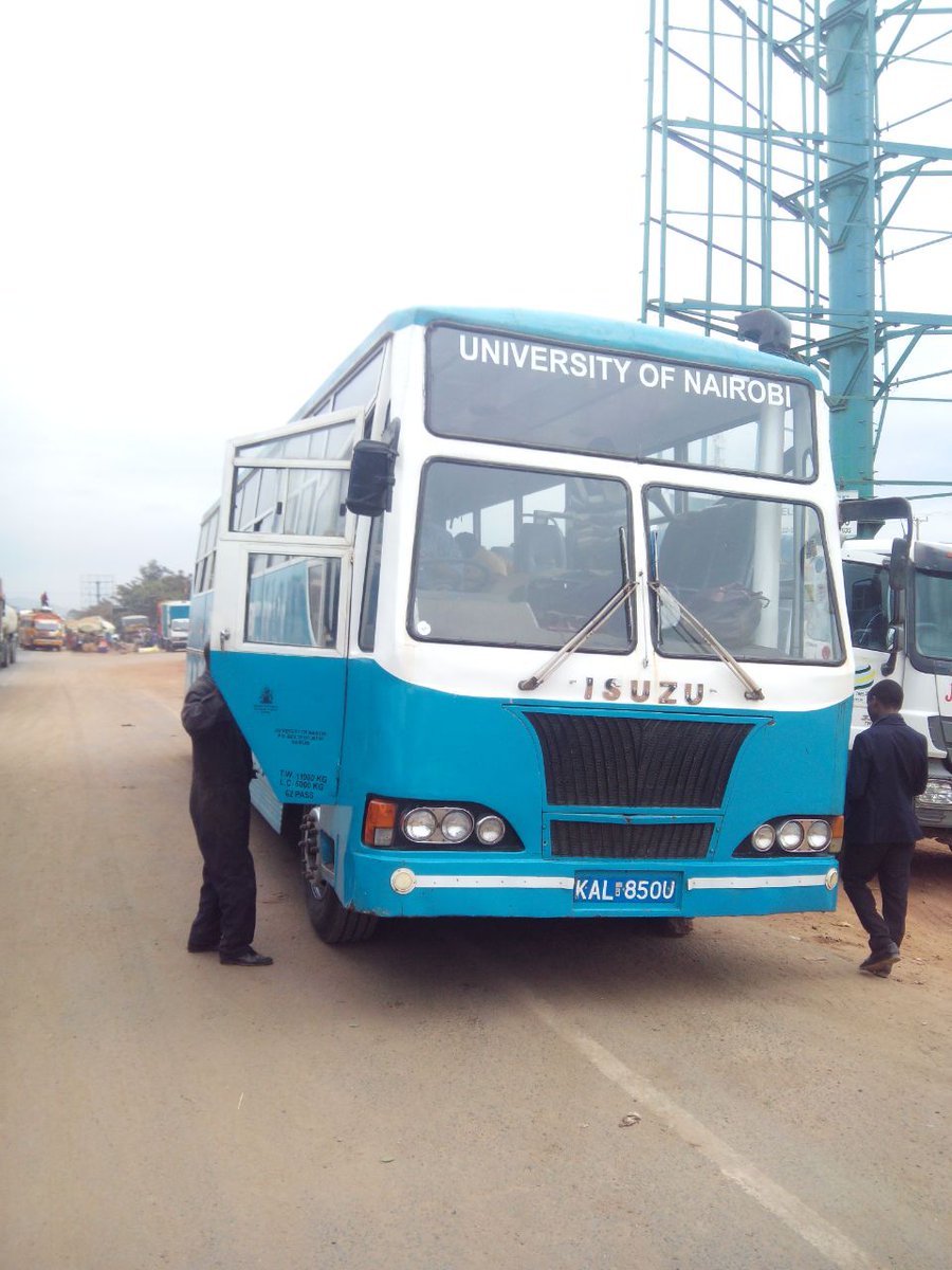 anti_impunity's tweet photo. Why on earth would a prestigious university like UoN assign students such a old bus . @vcuonbi 

#corruptUoN https://t.co/UwhGcXlNRV