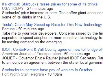 NickLavid's tweet image. Interesting correlation between the two @Starbucks articles. #MinimumWageProblems