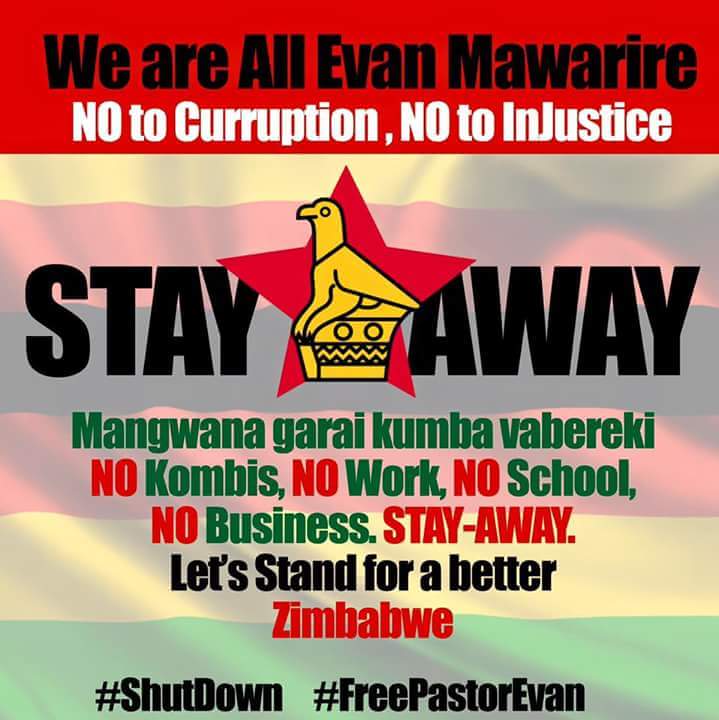 KuleVeZaka's tweet image. Stay Away is still going on #FreePastorEvan #ZimShutDown2016