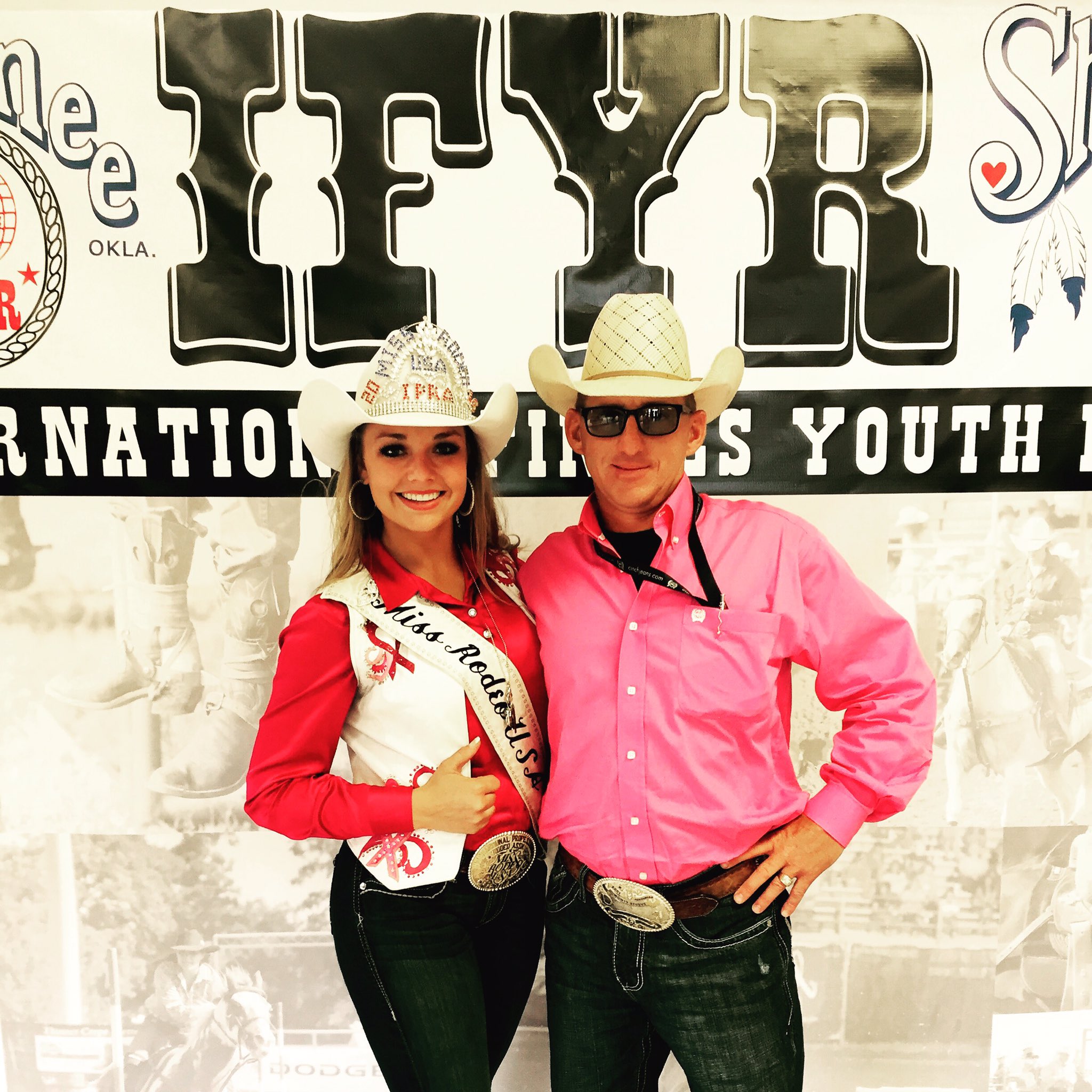 Miss Rodeo USA on Twitter "IFYR with the one and only Monte! Last stop