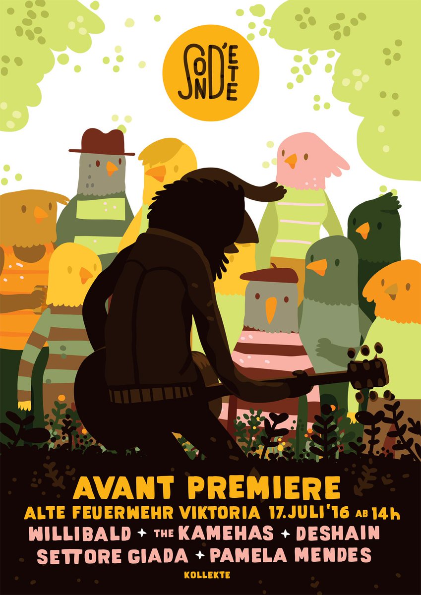 Diesen Sonntag: Die Avant Premiere von Le son d'été im Löscher.