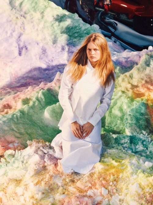Candy mountain 🍬 <a href="/AnnaEwers/">annaewers</a> by #RyanMcGinley wearing <a href="/StellaMcCartney/">Stella McCartney</a> #pinspiration #currentlypinning