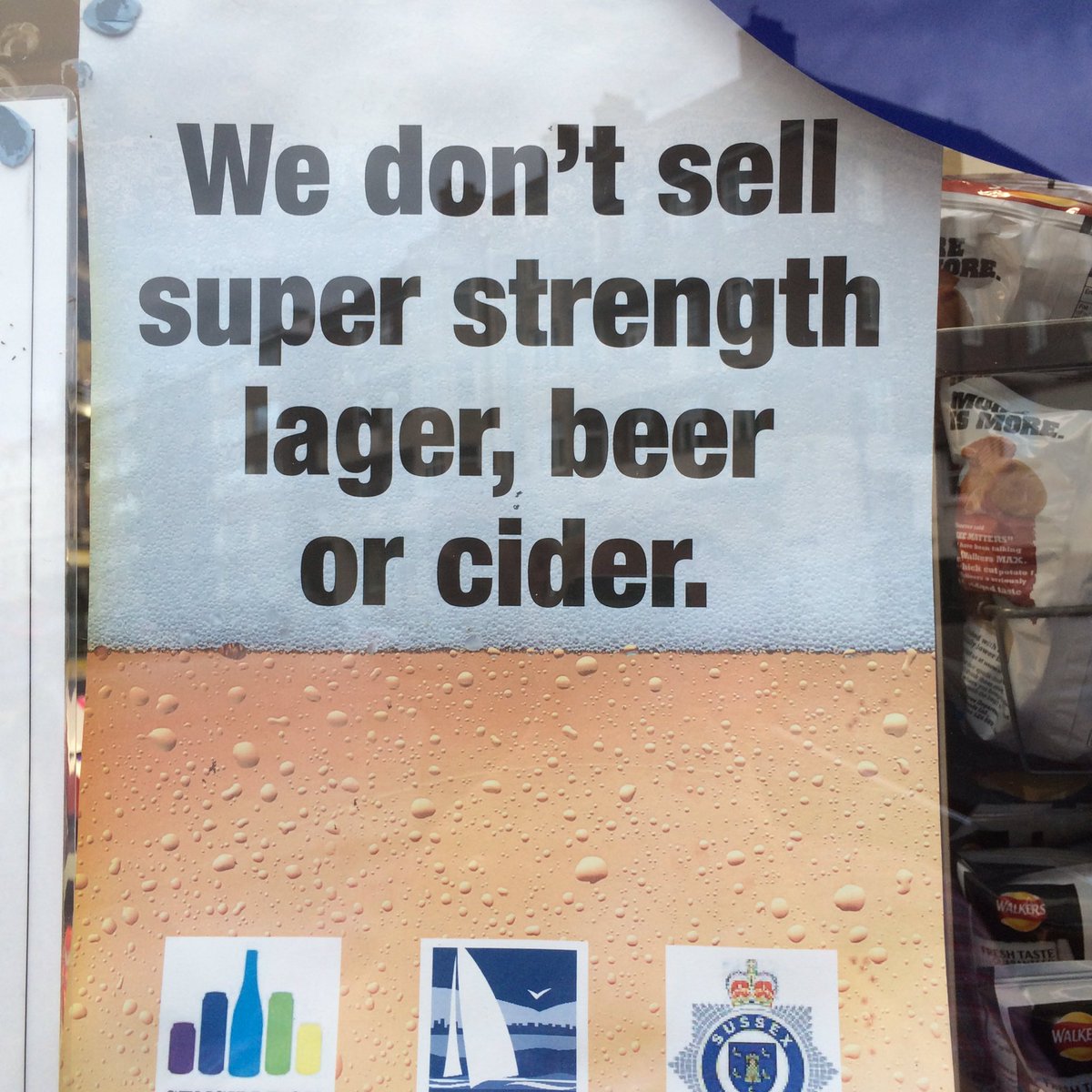 OMCCTour's tweet photo. @fmartin73 is devastated that Eastbourne does not sell the strong liquor #animal #deflowered tourist https://t.co/fUh7LIKp7X