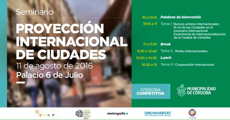 RRIIMuniCba's tweet photo. Participa del Seminario de Internacionalizacion! #CordobaCompetitiva #Internacionales https://t.co/5EKDb5vtNh