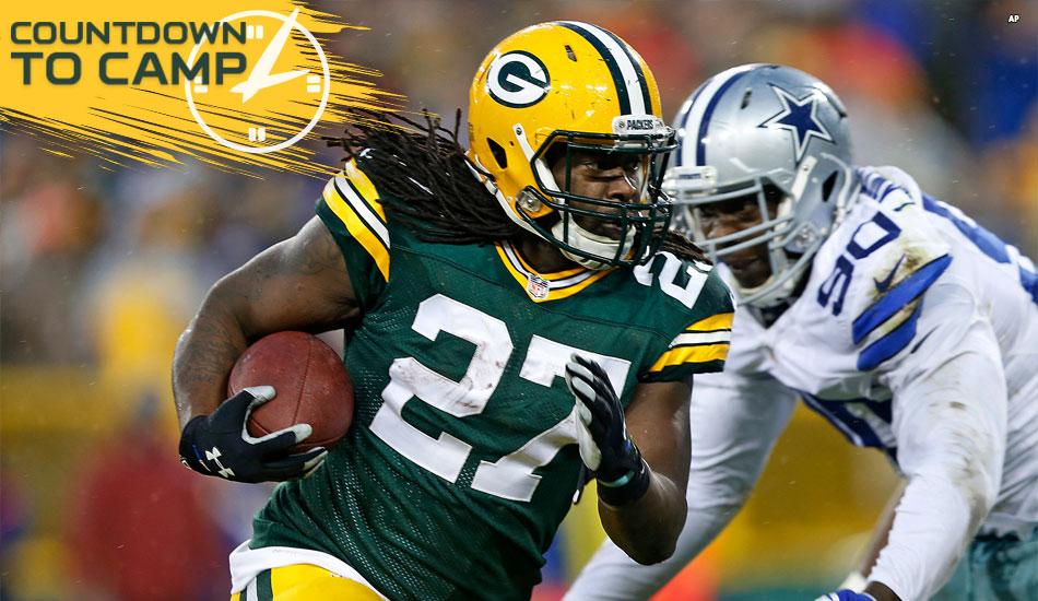 packers's tweet photo. A closer look at Eddie Lacy &amp; the RBs as #PackersCamp approaches.

Countdown to Camp 📰: https://t.co/mS58tpobu1 https://t.co/u1eUaPId6a