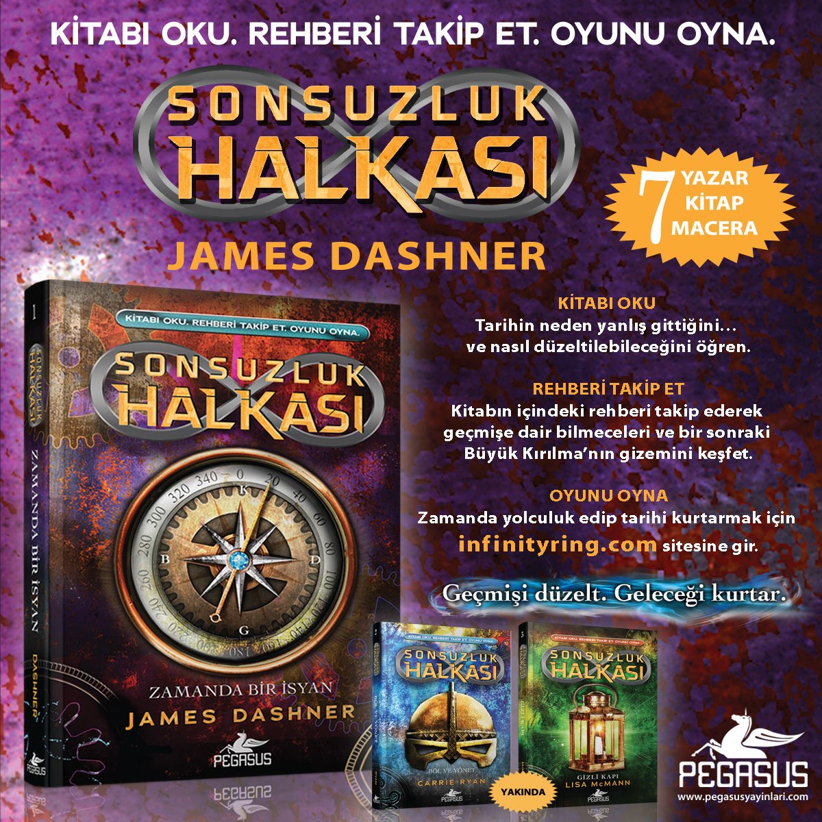 James Dashner "Sonsuzluk Halkası Serisi 1.Zamanda Bir İsyan" PDF
