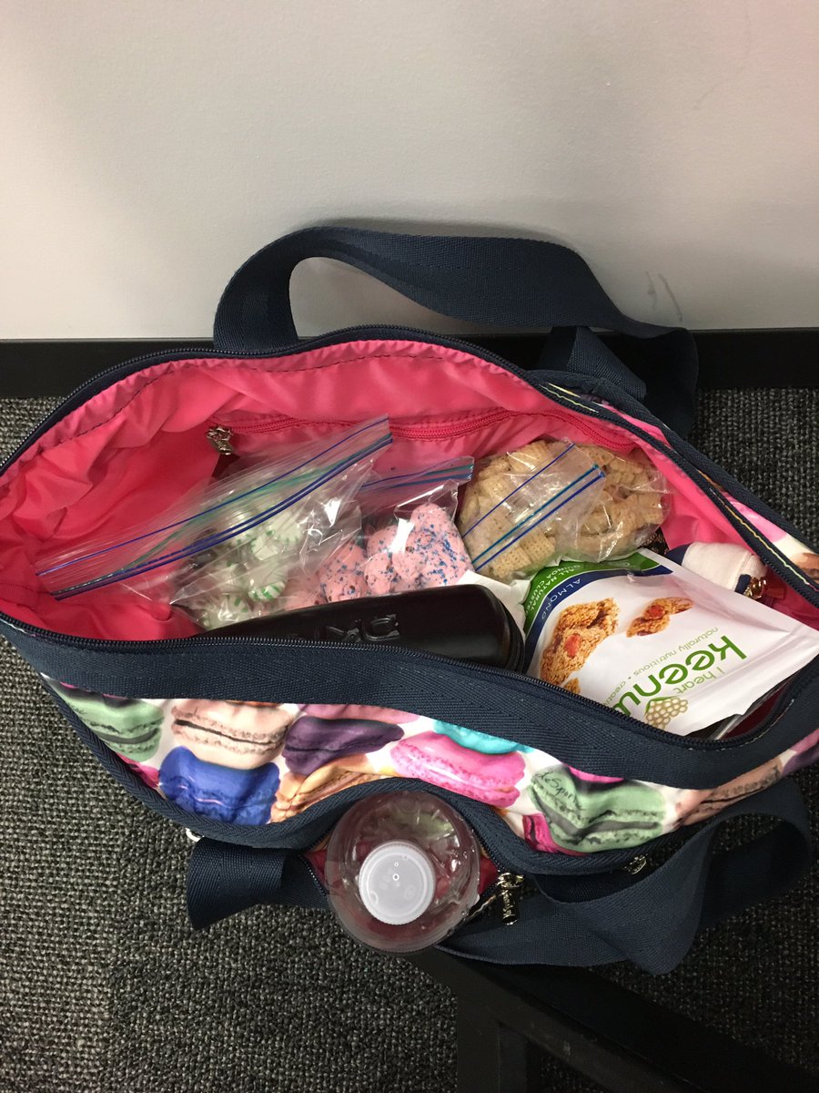 CheapEasyGFree's tweet image. All-day meeting means a bag packed w/ #glutenfree snacks! I've got my @ChexCereal @PEEPSBrand @iheartkeenwah &amp;amp; more!