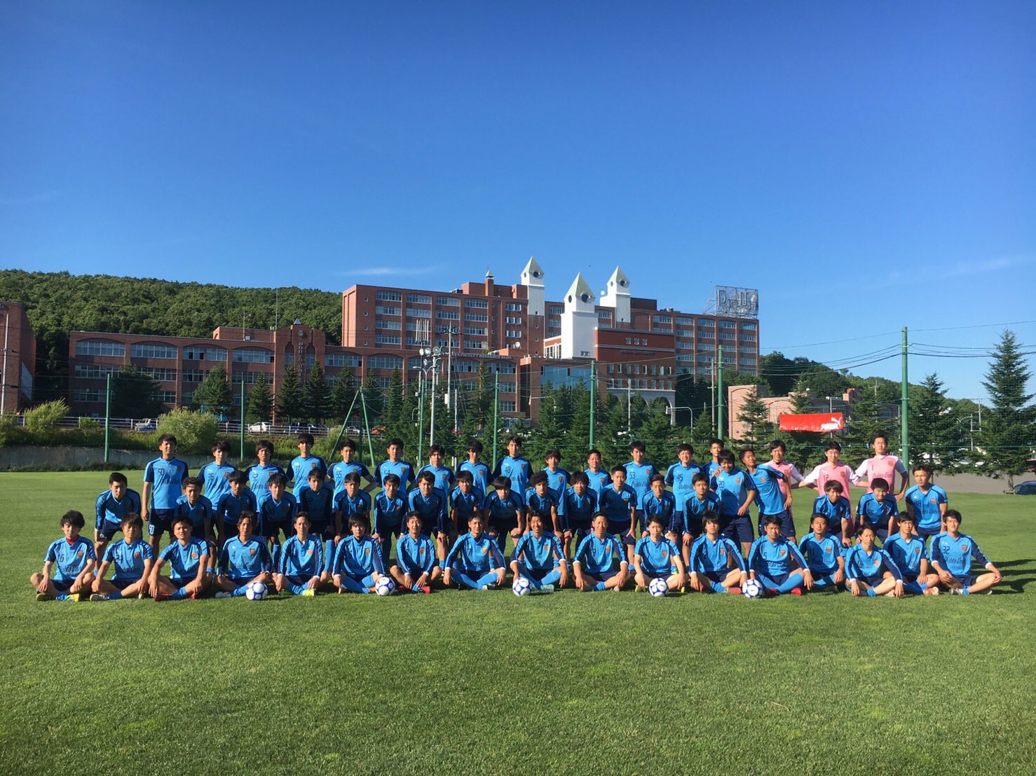 道都大学　サッカー部　ユニフォームセット 道都大学 サッカー部 ユニフォームセット 道都大学サッカー部