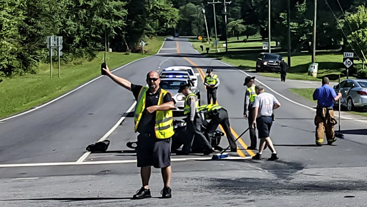BREAKING Troopers investigating fatal crash involving a motorcycle on