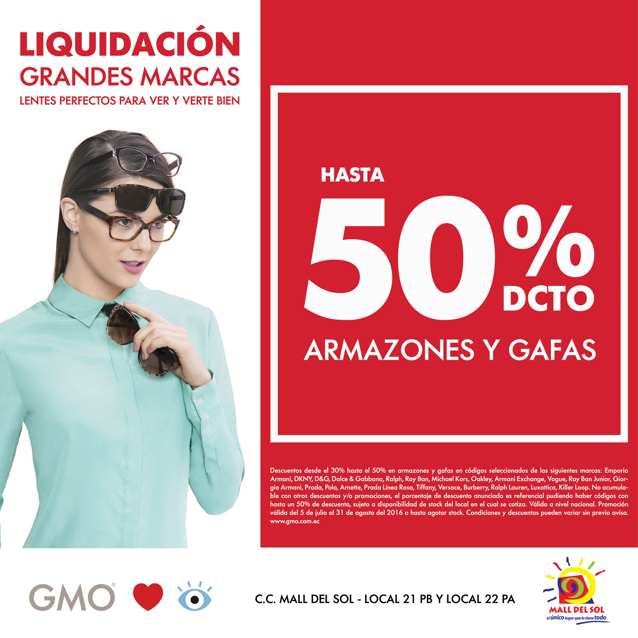 Mall del Sol on X No te puedes perder esta increible promocion de Opticas GMO Visitalos en la planta baja zona Bebemundo. https t fMFQiEWSFZ X