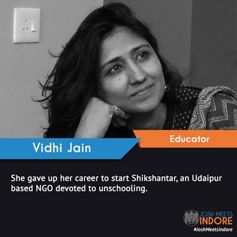 JoshTalksLive's tweet photo. Meet & share ur ideas with Vidhi Jain at #JoshMeets #Indore.
Apply now to attend: https://t.co/42FBVEpfQ1 #JoshTalks https://t.co/bAI2UZdu2T