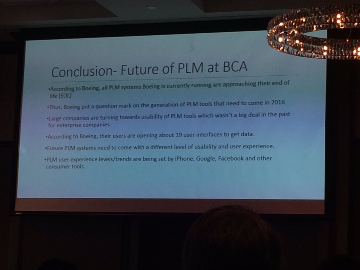 Conclusion by Priyanka Gandhi regarding future of PLM at BCA #plm16
