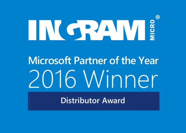 Ingram Micro - 2016 Microsoft Distributor Partner of the Year! ow.ly/PtEN100elXS #iamingram