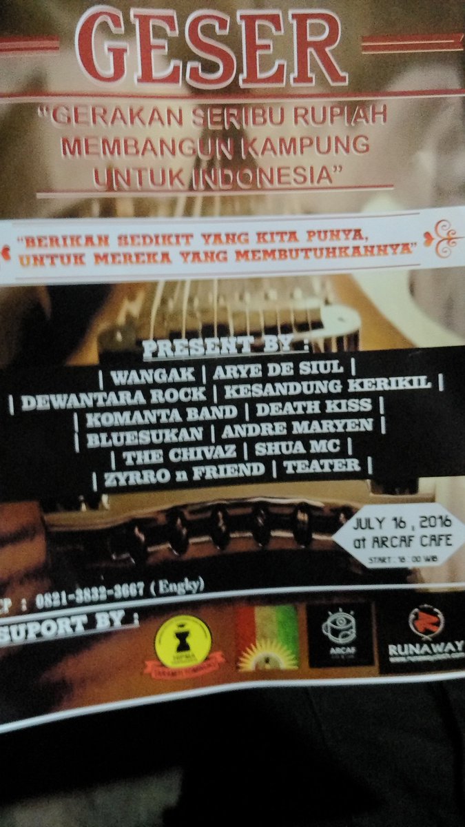 kita hadir lagi di acaranya <a href="/HipmaOfficial/">HIPMA YOGYAKARTA</a> tanggal 16 juli di <a href="/Arcafcafe/">Arcafjogja</a>