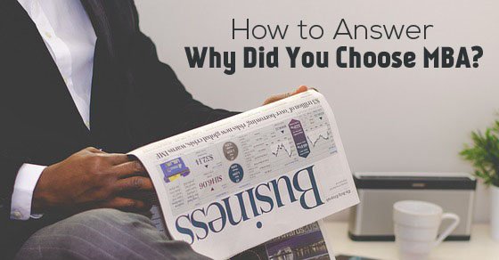 Wisestep_com's tweet photo. How to Answer the #Question “Why did you #chooseMBA?”
https://t.co/r9Ukg1Hg25 https://t.co/JGOQOaCLaV