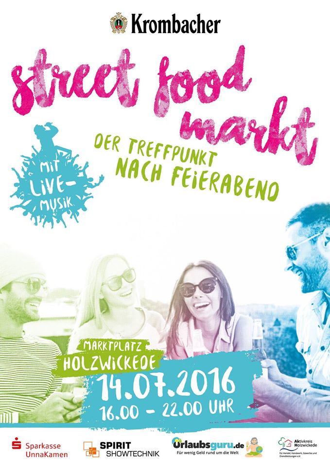In #Holzwickede ist am 14.07. wieder Streetfood und genießen angesagt.
